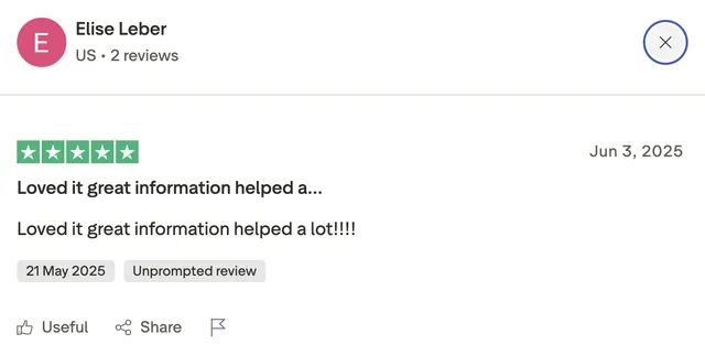 Review screenshot
